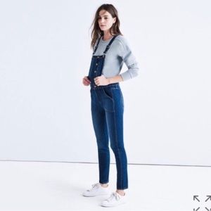 Madewell Skinny Overalls (Small)